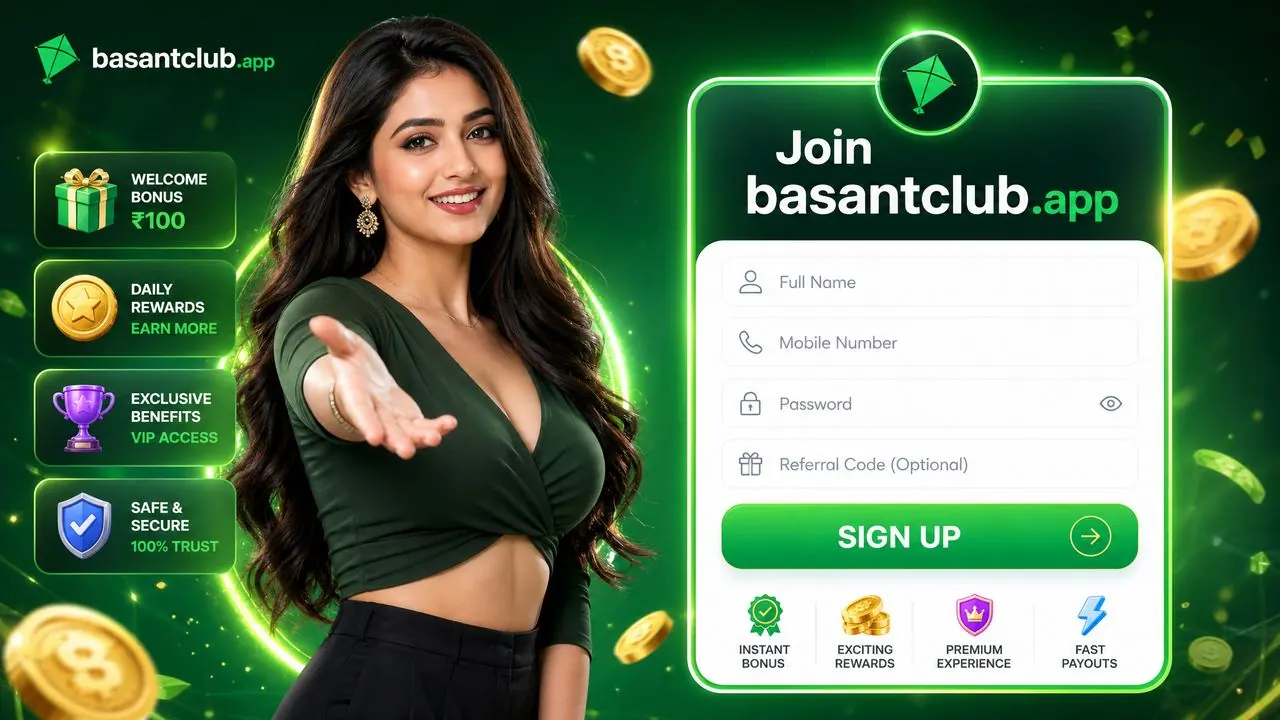 Basant Club Magazine register and sign up — beginner-friendly welcome bonus plus how-to guides